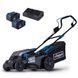 Газонокосарка акумуляторна Scheppach BC-MP380-X SET XL2 VT-5911414400 фото 1