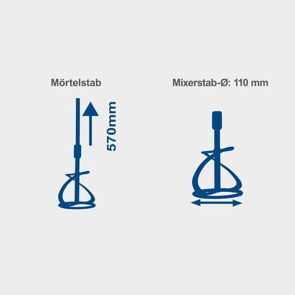 Миксер строительный Scheppach PM 1800 D 5907802901 фото