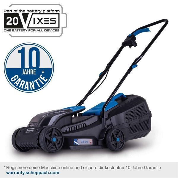 Газонокосарка акумуляторна Scheppach BC-MP320-X Set L 5911413403 фото